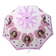 Breast Cancer Umbrella - Folding Umbrella