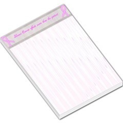 Breast Cancer awareness Large Memo Pad - Large Memo Pads