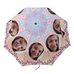 Cute Love bird umbrella - Folding Umbrella