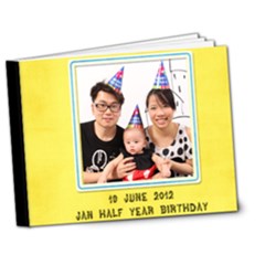 jan deluxe 1 - 7x5 Deluxe Photo Book (20 pages)