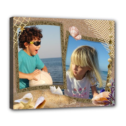 Our Holiday Deluxe Stretched 24x20 Canvas