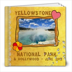 Yellowstone National Park - 8x8 Photo Book (20 pages)