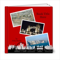 My London 6x6 (20 Pages) Book - 6x6 Photo Book (20 pages)