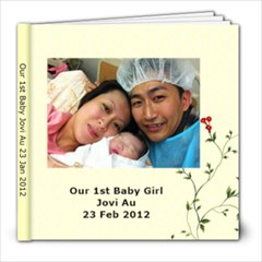 Our 1st Baby Jovi Au 23 Jan 2012 - 8x8 Photo Book (20 pages)