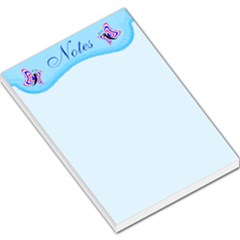 Patriotic Butterfly Large memo Pad - Large Memo Pads