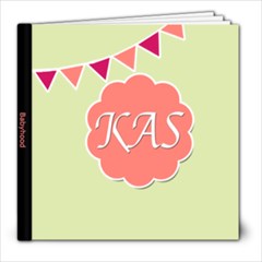 Monogram -- Baby Book Sample - 8x8 Photo Book (20 pages)