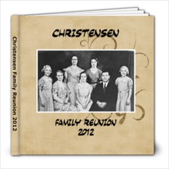 Christensen Family Reunion 2012 - 8x8 Photo Book (20 pages)