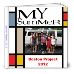 Boston Project 2012 - 8x8 Photo Book (30 pages)