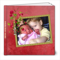 Shabby Rose - 8x8 Photo Book (20pgs) - 8x8 Photo Book (20 pages)