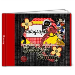 Ava s Character Dining Book - 7x5 Photo Book (20 pages)