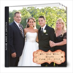 Bourn Wedding Book - 8x8 Photo Book (20 pages)