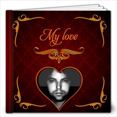 100 love letters to him 12x12 - 12x12 Photo Book (20 pages)