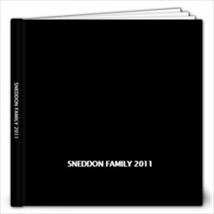 Sneddon family 2011 - 12x12 Photo Book (60 pages)