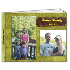 Potter Family Vacation - 9x7 Photo Book (20 pages)