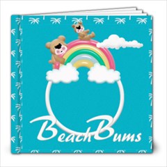 Beach Bums 8x8 photobook - 8x8 Photo Book (20 pages)