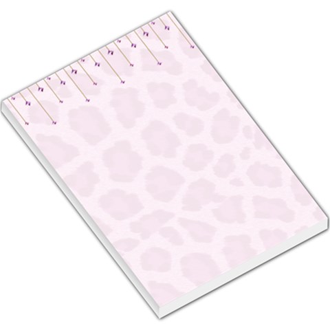 Pink Leopard Large Memo Pad By Missy