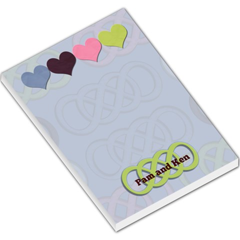 Infinity Note Pad By Patricia W