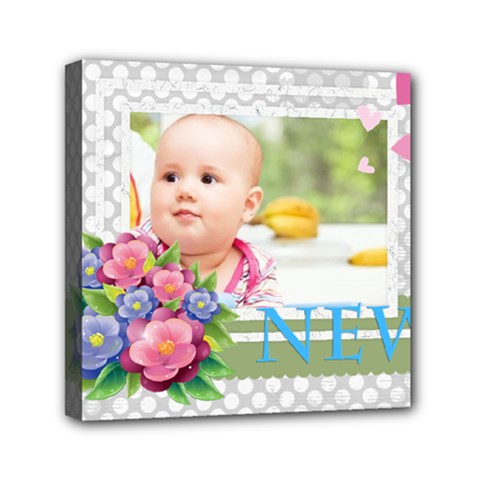 baby - Mini Canvas 6 x 6 (Stretched) baby - Mini Canvas 6 x 6 (Stretched)