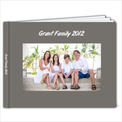 grant family 2012 - 9x7 Photo Book (20 pages)