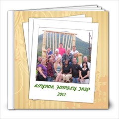 FAMILY TRIP 2012 - 8x8 Photo Book (20 pages)