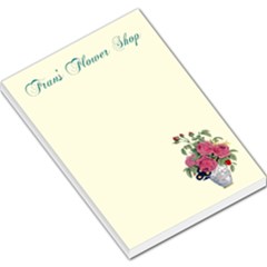 Flower shop Memo pad large - Large Memo Pads