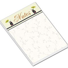 ladybug memo pad Large - Large Memo Pads