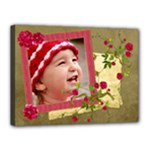 Shabby Rose - Canvas 16x12(stretched)  - Canvas 16  x 12  (Stretched)