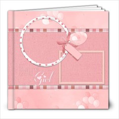 Watch Me Grow GIRL 8x8 book - 8x8 Photo Book (20 pages)