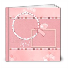 Watch Me Grow GIRL 6x6 book - 6x6 Photo Book (20 pages) Watch Me Grow GIRL 6x6 book - 6x6 Photo Book (20 pages)