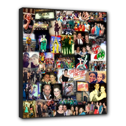 24X20 Stretched Canvas_Broadway Musical Collage - Deluxe Canvas 24  x 20  (Stretched)