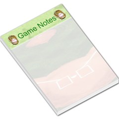 Baseball Large Memo Pad - Large Memo Pads