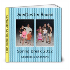 Spring Break Beach with Shannons - 6x6 Photo Book (20 pages)