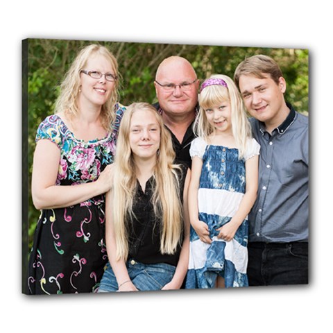 Familie billede_2 - Canvas 24  x 20  (Stretched)