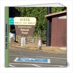 YOSEMITE 2012 THEME - 8x8 Photo Book (20 pages)
