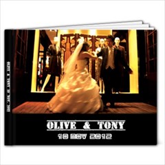 Tony & Olive 10 Nov. 2012 - 11 x 8.5 Photo Book(20 pages)