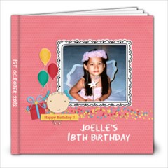 Joelle 18 - 8x8 Photo Book (20 pages)