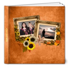 Autumn Delights 8x8 Deluxe PhotoBook (20Pages) - 8x8 Deluxe Photo Book (20 pages)