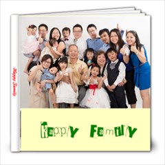 happy family 1 - 8x8 Photo Book (20 pages)