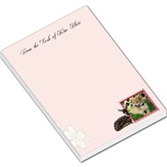 deer large Memo Pad - Large Memo Pads