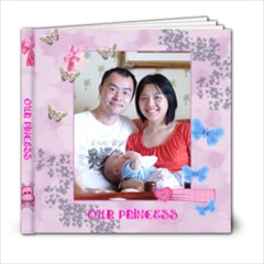 OUR PRINCESS - 6x6 Photo Book (20 pages)