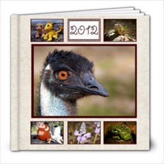 2012 Year in Review - Starry Night - 8x8 - Cream - 8x8 Photo Book (30 pages)