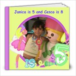 JANICA IS 5 CESCO IS 8 - 8x8 Photo Book (20 pages)