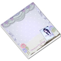 pos pos with feathers - Small Memo Pads