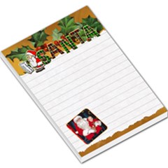 Santa Large Memo Pad - Large Memo Pads