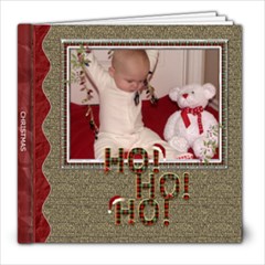 Ho Ho Ho Christmas 8x8 Photo Book - 8x8 Photo Book (20 pages)