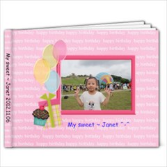 Janet - 7x5 Photo Book (20 pages)
