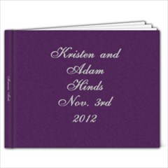 Kristens Wedding - 9x7 Photo Book (20 pages)