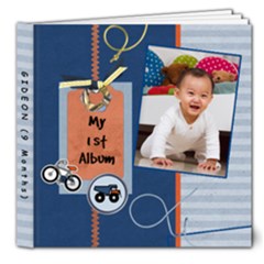 Gideon 201209 - 8x8 Deluxe Photo Book (20 pages)