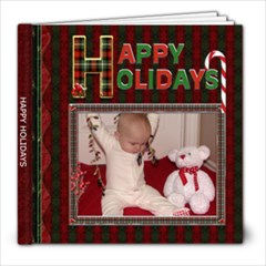 Happy Holidays 8x8 Photo Book (20 Pgs) - 8x8 Photo Book (20 pages)