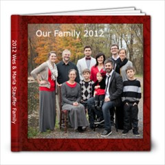 2012 Family Photo Book - 8x8 Photo Book (20 pages)